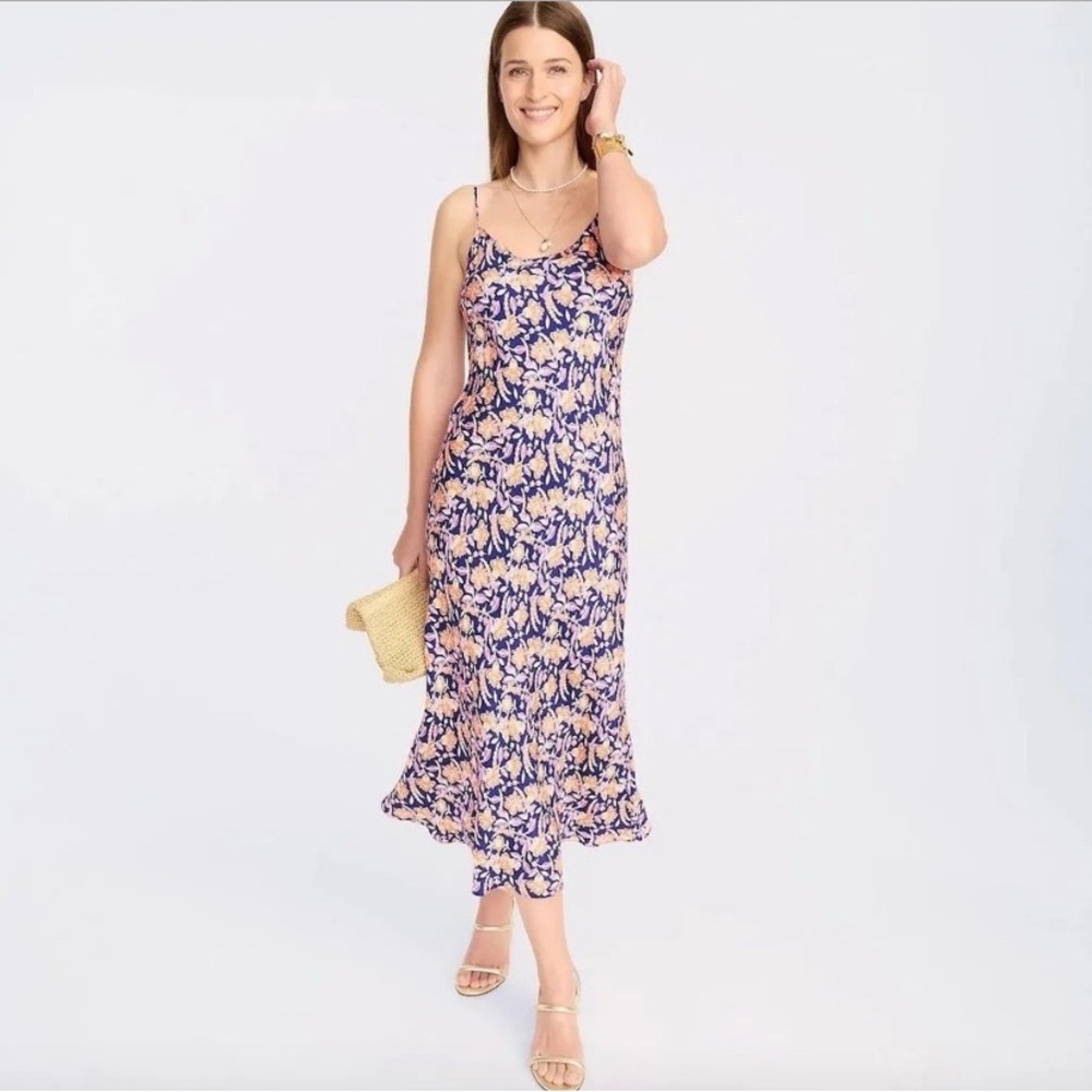 J.Crew Gwyneth Midi Slip Dress